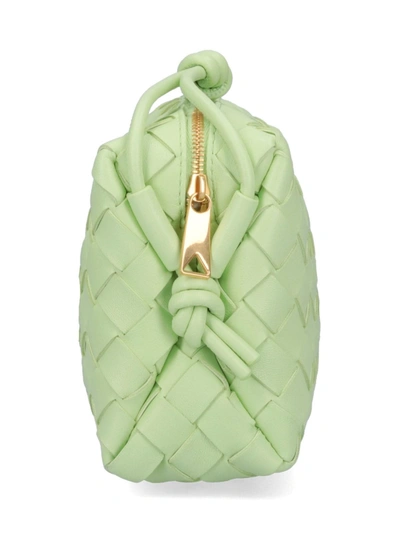 Shop Bottega Veneta Braided Mini Bag In Green