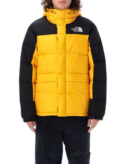Shop The North Face Himalayan Down Parka In Yellow/black