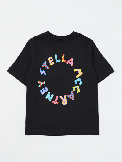 Shop Stella Mccartney T-shirt  Kids Kids Color Black