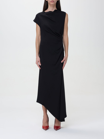 Shop Calvin Klein Dress  Woman Color Black