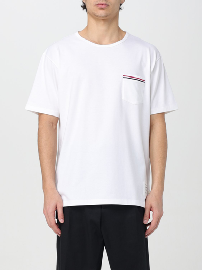 Shop Thom Browne T-shirt  Men Color White