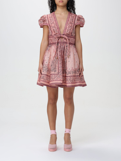 连衣裙 ZIMMERMANN 女士 颜色 粉色