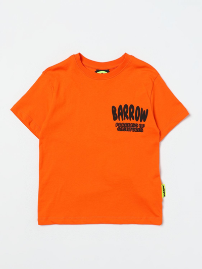 T恤 BARROW KIDS 儿童 颜色 橙色