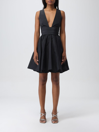 Shop Pinko Dress  Woman Color Black