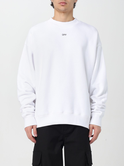 Shop Off-white Sweatshirt  Men Color White