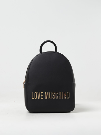 Shop Love Moschino Backpack  Woman Color Black