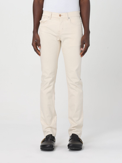 Shop 7 For All Mankind Jeans  Men Color White