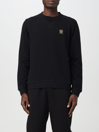 Shop Belstaff Sweatshirt  Men Color Black