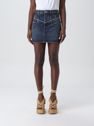 半身裙 ISABEL MARANT 女士 颜色 蓝色