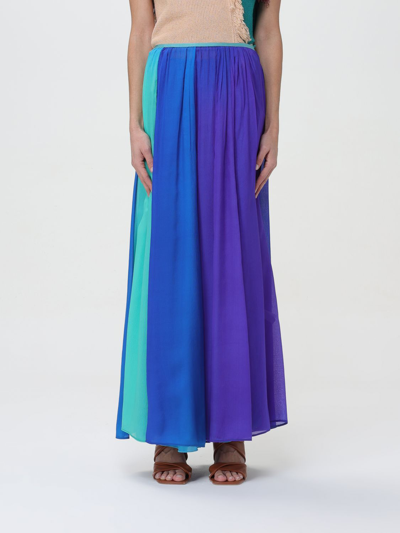 Forte Forte Skirt  Woman Color Turquoise In Turquoise