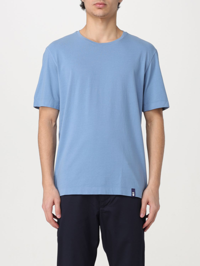 Shop Drumohr T-shirt  Men Color Blue