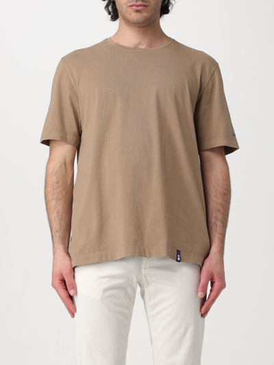 Shop Drumohr T-shirt  Men Color Brown