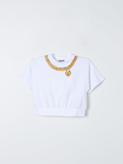Shop Moschino Kid Sweater  Kids Color White