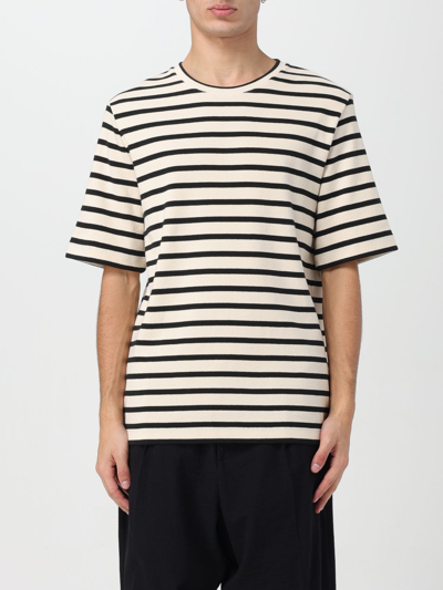 Shop Jil Sander T-shirt  Men Color Striped