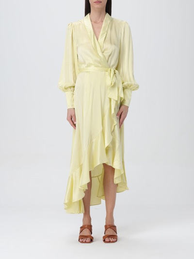 Shop Zimmermann Dress  Woman Color Lemon