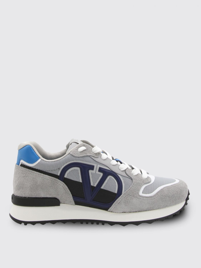 Shop Valentino Sneakers  Garavani Men Color Grey