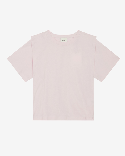 Shop Isabel Marant Zelitos Tee Shirt In Rosa