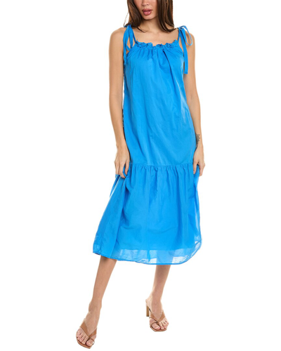 Shop Nation Ltd Sequoia Voluminous Sundress In Blue