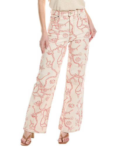Shop Ganni Pant In White