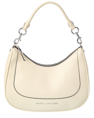 Shop Marc Jacobs Remix Leather Hobo Bag In White
