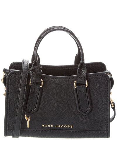 Shop Marc Jacobs Drifter Leather Satchel In Black
