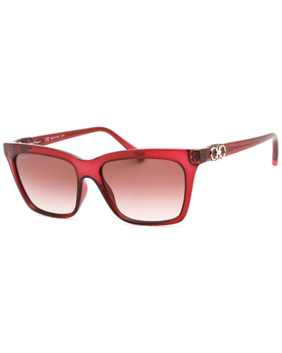 Shop Ferragamo Women's Sf1027s 55mm Sunglasses