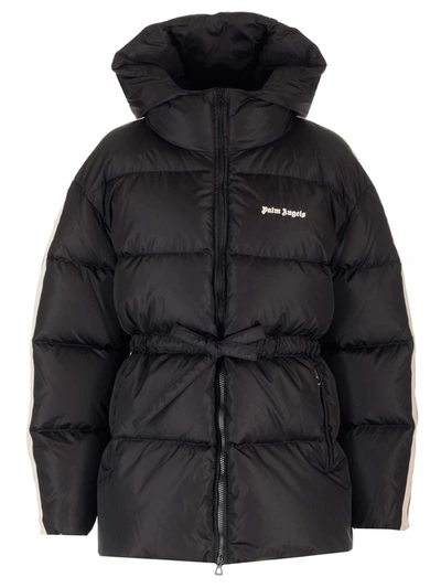 Shop Palm Angels Drawcord Padded Jackets In 1003