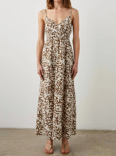 Shop Rails Justine Dress In Sepia Cheetah In Multi