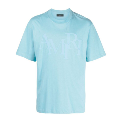Shop Amiri T-shirts In Blue