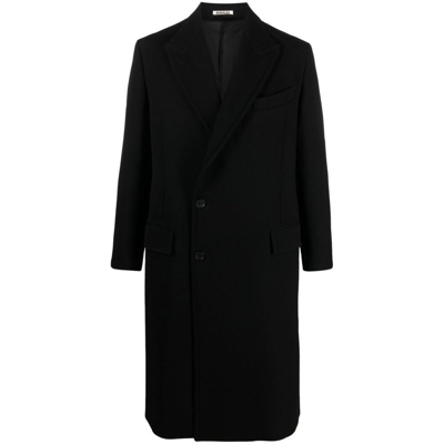 Shop Auralee Coats In Black