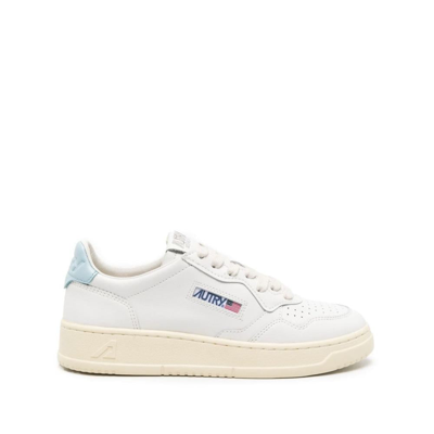 Shop Autry Sneakers In White/blue