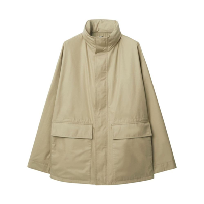 Shop Burberry Outerwears In Neutrals