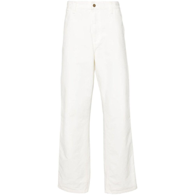 Shop Carhartt Wip Pants In White