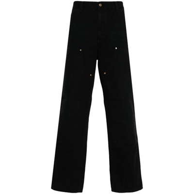 Shop Carhartt Wip Pants In Black