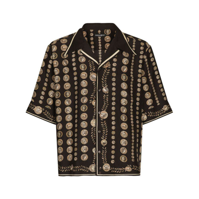 Shop Dolce & Gabbana Shirts In Black/neutrals