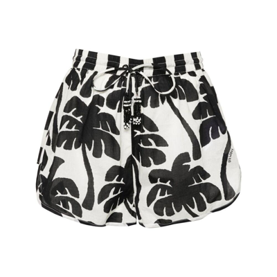 Shop Farm Rio Shorts In Black/white