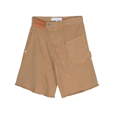 Shop Jw Anderson J.w. Anderson Shorts In Brown