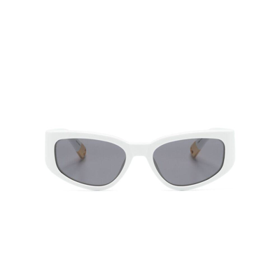 Shop Jacquemus Eyewears In White