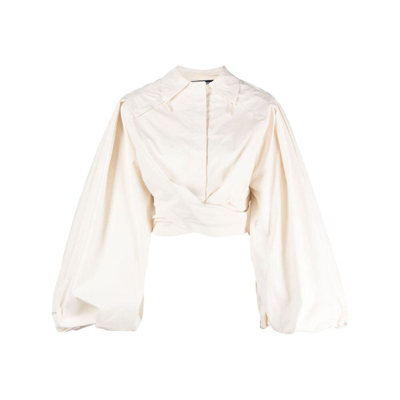 Shop Jacquemus Tops In White