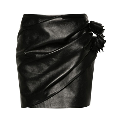 Shop Magda Butrym Skirts In Black