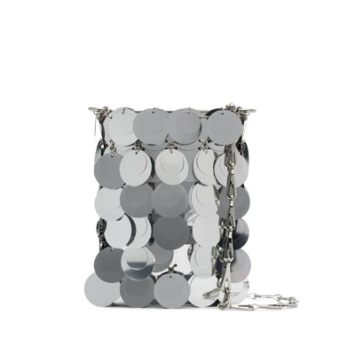 Shop Rabanne Paco  Bags In Silver