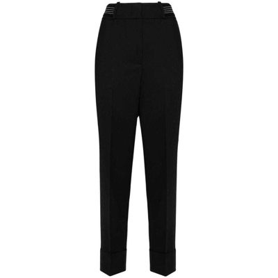 Shop Peserico Pants In Black
