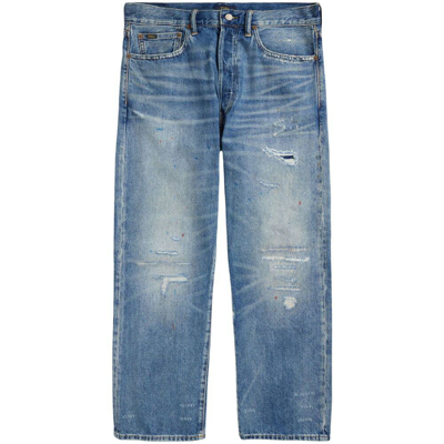 Shop Ralph Lauren Pants In Blue