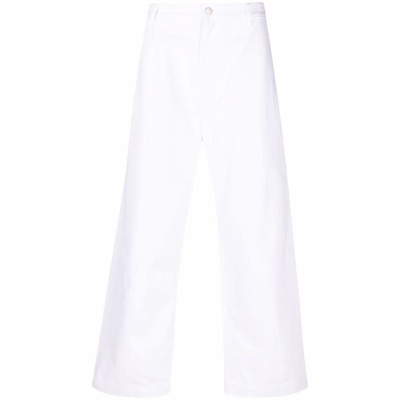 Shop Studio Nicholson Jeans In White