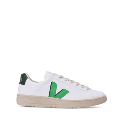 Shop Veja Sneakers In White/green