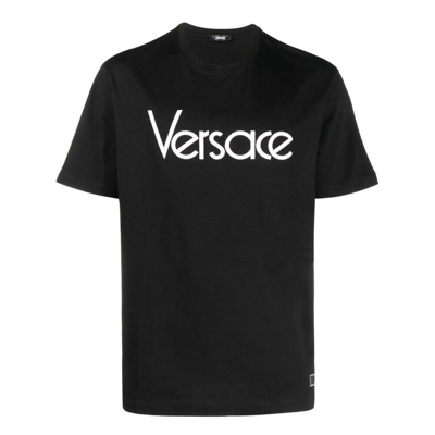 Shop Versace T-shirts In Black