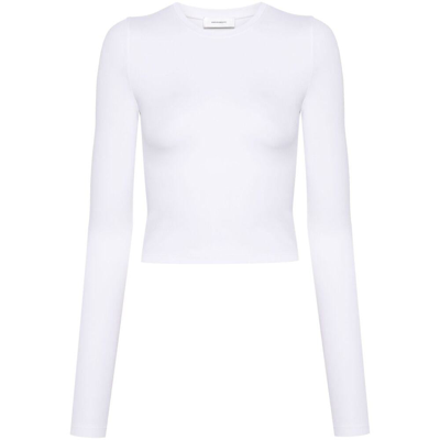 Shop Wardrobe.nyc T-shirts In White