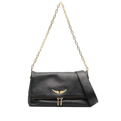 Shop Zadig & Voltaire Zadig&voltaire Bags In Black/gold