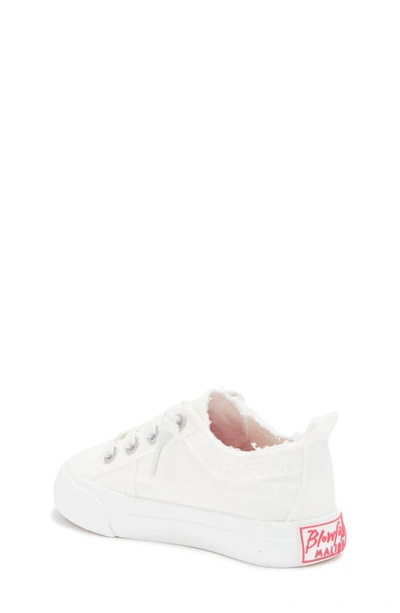 Shop Blowfish Footwear Kids' Playfield Sneaker In White Smoked