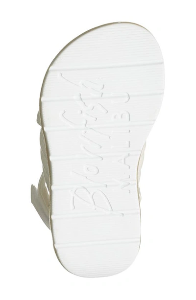 Shop Blowfish Footwear Kids' Milliana Sandal In Pearl White